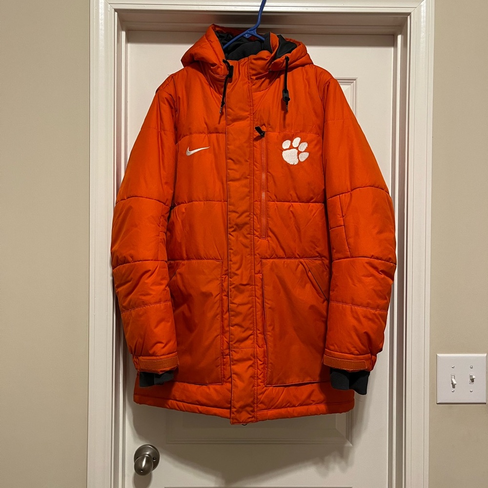 💜Clemson puffer jacket
